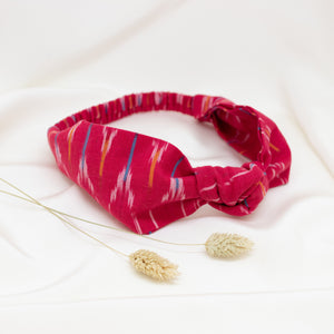 Ikat Red Headband - florenceandcasper
